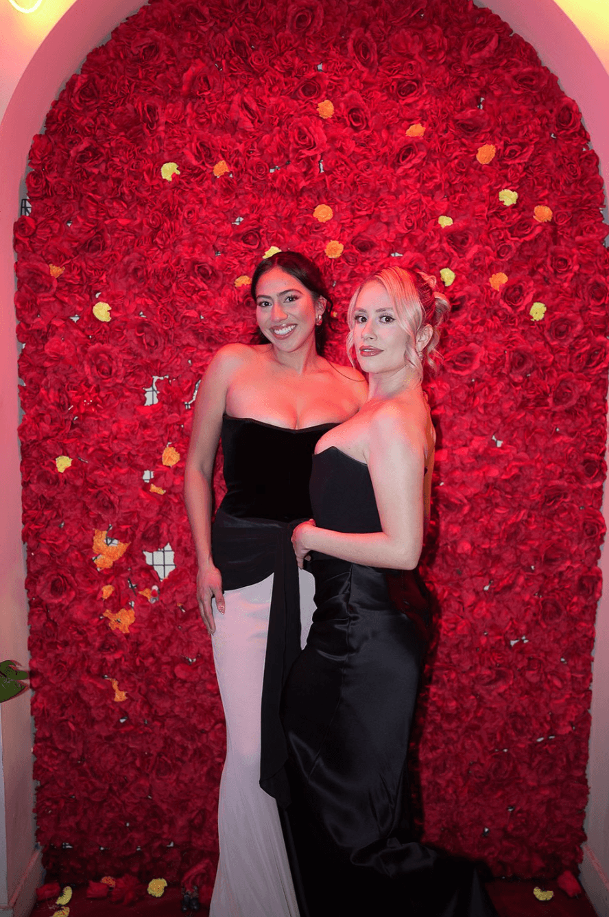 Rose Installation Photo Op